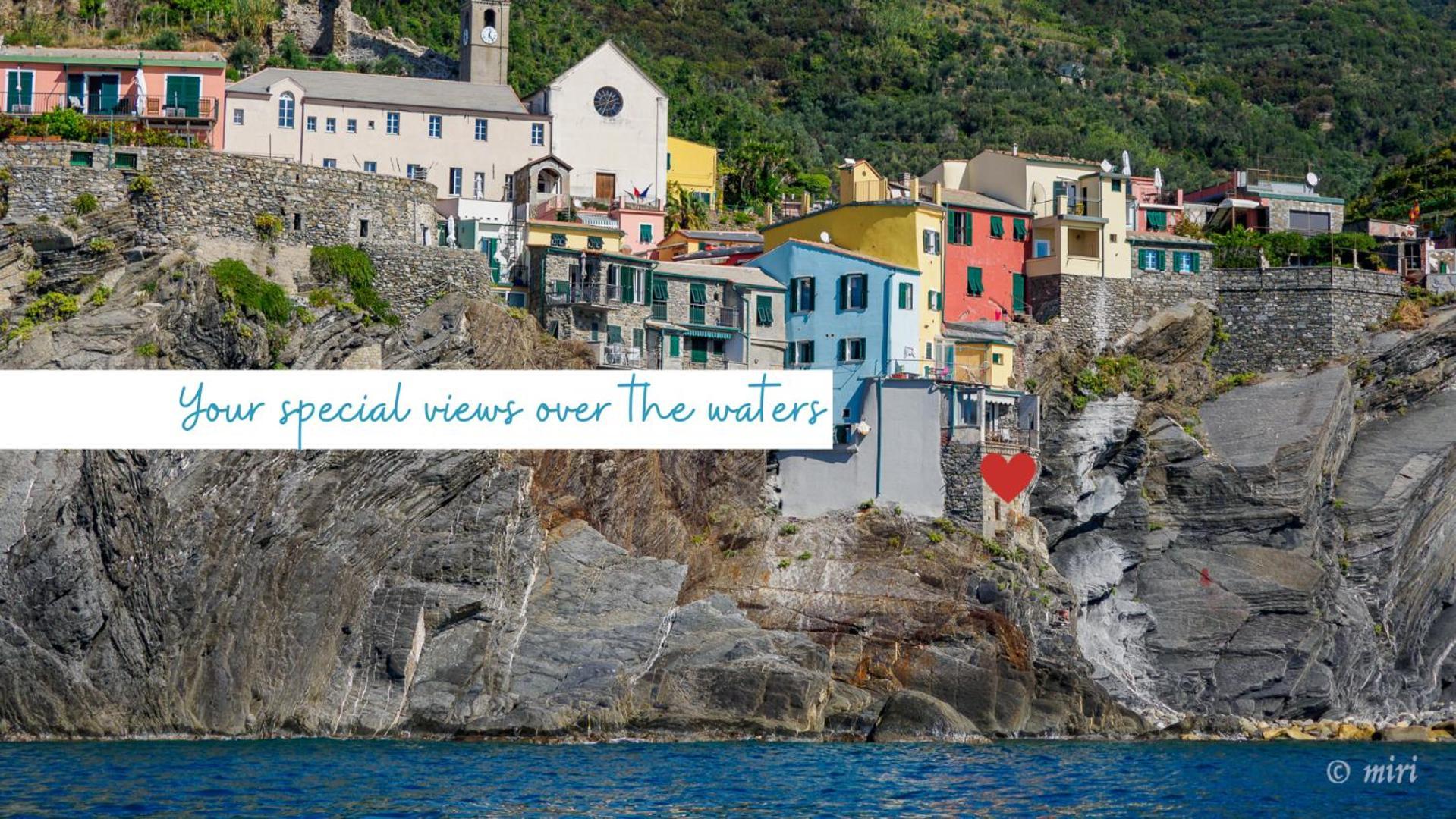 Unda De Ma Sea View Terrace Apartment Vernazza Zewnętrze zdjęcie